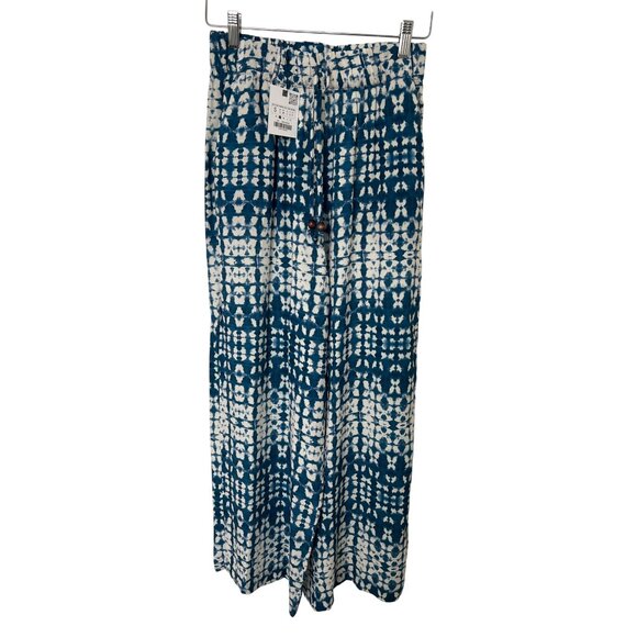 Zara Printed Flowy Pants - Picture 3 of 7